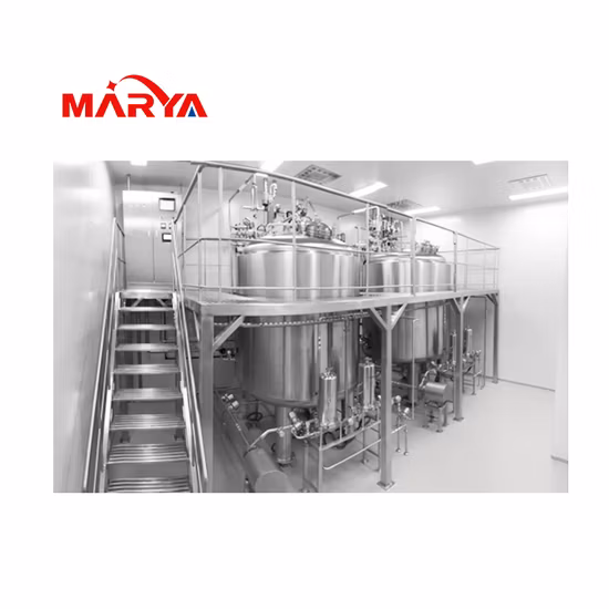 Система смесительных баков с мешалкой Joston Food Grade емкостью 1000 литров и нижним гомогенизатором