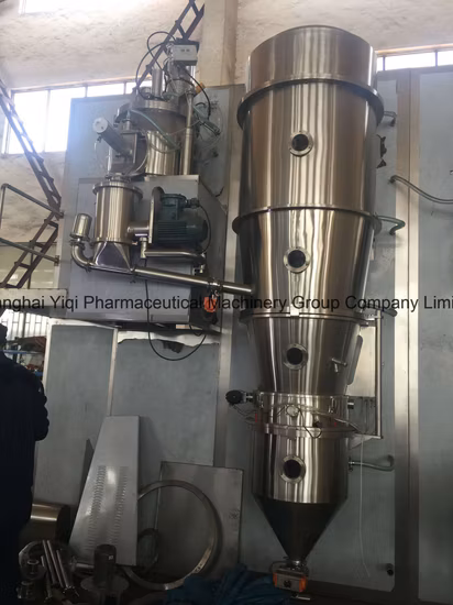 Система гранулирования с закрытой сушкой в псевдоожиженном слое емкостью 30 кг